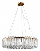 Подвесной светильник Artelamp Mayotte A1071SP-10PB цвет плафона/подвески Прозрачный, цвет арматуры Медь-1