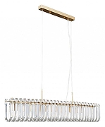 Подвесной светильник Artelamp Mayotte A1071SP-7PB цвет плафона/подвески неокрашенный, цвет арматуры медь-1