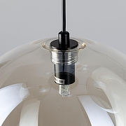 Подвесной светильник Citilux ORTON CL202163 цвет плафона/подвески Светло-серый, Бежевый, Прозрачный, цвет арматуры Черный-11