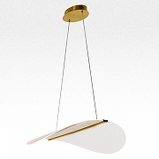 Подвесной светильник Citilux SKATT CL213132 цвет плафона/подвески Прозрачный, цвет арматуры Бронза-1