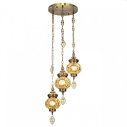 Подвесной светильник Citilux Каир CL419135 цвет плафона/подвески Оранжевый, цвет арматуры Бронза-4