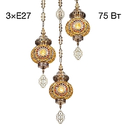 Подвесной светильник Citilux Каир CL419135 цвет плафона/подвески Оранжевый, цвет арматуры Бронза-7