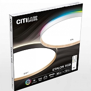 Накладной светильник Citilux ETALON CL750500R цвет плафона/подвески Белый, Коричневый, цвет арматуры Белый-8