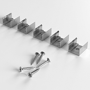 Крепление Elektrostandard Clip LL-2-ALP026 цвет серый