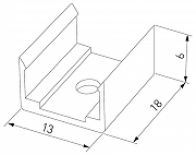 Крепление Elektrostandard Clip LL-2-ALP027 цвет серый-1