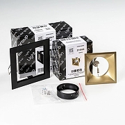 Встраиваемый светильник Lightstar Dom1no D51703BMOD цвет Золото, Черный-1