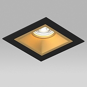 Встраиваемый светильник Lightstar Dom1no D51703GMOD цвет Золото, Черный-3