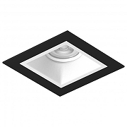 Встраиваемый светильник Lightstar Dom1no D51706WMOD цвет Белый, Черный