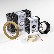 Встраиваемый светильник Lightstar Dom1no D61307GMOD цвет Золото, Черный-1