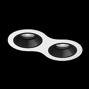 Встраиваемый светильник Lightstar Dom1no D6260707BMOD цвет Белый, Черный-1