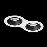 Встраиваемый светильник Lightstar Dom1no D6260707WMOD цвет Белый, Черный-1