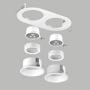 Встраиваемый светильник Lightstar Dom1no D6560606WMOD цвет Белый-2