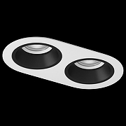 Встраиваемый светильник Lightstar Dom1no D6560707WMOD цвет Белый, Черный-1