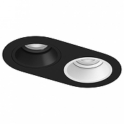 Встраиваемый светильник Lightstar Dom1no D6570607WBMOD цвет Белый, Черный