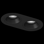 Встраиваемый светильник Lightstar Dom1no D6570707BMOD цвет Черный-1