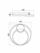 Накладной светильник Freya FR10028CL-L80W цвет плафона/подвески Белый, цвет арматуры Белый-5