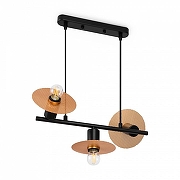 Подвесной светильник Freya Ferro FR4009PL-03GB цвет Золото, Черный-1