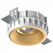 Встраиваемый светильник Lightstar Dom1no G214603GMOD цвет Белый, Золото