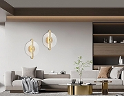 Накладной светильник Ambrella Light LH LH31143 цвет плафона/подвески Прозрачный, цвет арматуры Латунь-7