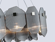 Подвесной светильник Ambrella Light LH LH31201 цвет плафона/подвески Светло-серый, цвет арматуры Никель-5