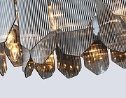 Подвесной светильник Ambrella Light LH LH31203 цвет плафона/подвески Светло-серый, цвет арматуры Никель-5