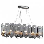 Подвесной светильник Ambrella Light LH LH31205 цвет плафона/подвески Светло-серый, цвет арматуры Никель