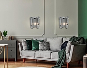 Накладной светильник Ambrella Light LH LH31207 цвет плафона/подвески Светло-серый, цвет арматуры Никель-7