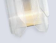 Накладной светильник Ambrella Light LH LH31257 цвет плафона/подвески Прозрачный, цвет арматуры Латунь-4