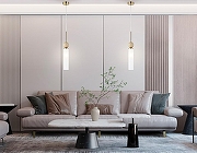 Подвесной светильник Ambrella Light LH LH53256 цвет плафона/подвески Белый, цвет арматуры Латунь-5