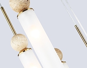 Подвесной светильник Ambrella Light LH LH53259 цвет плафона/подвески Белый, цвет арматуры Латунь-4