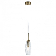 Подвесной светильник Ambrella Light LH LH55208 цвет плафона/подвески Прозрачный, цвет арматуры Латунь