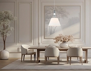 Подвесной светильник Ambrella Light LH LH75250 цвет плафона/подвески Белый, цвет арматуры Никель-6