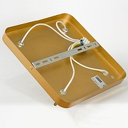 Накладной светильник Lussole Moore LSP-8990 цвет плафона/подвески Белый, цвет арматуры Золото-4