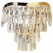 Накладной светильник Lussole Starr LSP-6022 цвет плафона/подвески Прозрачный, цвет арматуры Золото