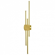 Накладной светильник Lussole Hardeman LSP-7396 цвет плафона/подвески Белый, Золото, цвет арматуры Золото