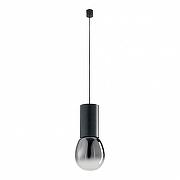 Подвесной светильник Lussole Milam LSP-7451 цвет плафона/подвески Серый, цвет арматуры Черный-1