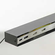 Подвесной светильник Lussole Bradford LSP-7453 цвет плафона/подвески Белый, Черный, цвет арматуры Черный-6