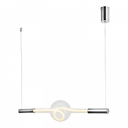 Подвесной светильник Lussole LSP-7490 цвет плафона/подвески Прозрачный, цвет арматуры Хром-1