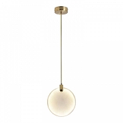 Подвесной светильник Lussole LSP-7517 цвет плафона/подвески Белый, цвет арматуры Бронза-1