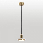 Подвесной светильник Lussole LSP-7518 цвет плафона/подвески Белый, Бронза, цвет арматуры Бронза-1