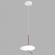 Подвесной светильник Lussole LSP-7527 цвет плафона/подвески Белый, цвет арматуры Белый, Золото