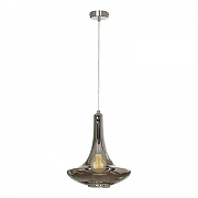 Подвесной светильник Lussole Milam LSP-8992 цвет плафона/подвески Серый, цвет арматуры Хром-1