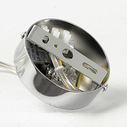 Подвесной светильник Lussole Milam LSP-8992 цвет плафона/подвески Серый, цвет арматуры Хром-5