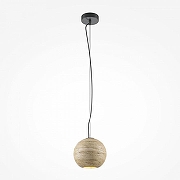 Подвесной светильник Maytoni MOD437PL-01BG цвет плафона/подвески Бежевый, цвет арматуры Черный-1