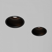 Встраиваемый светильник Maytoni Grit O501DL-L10B3K цвет черный-1