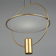 Подвесной светильник Omnilux Noci OML-29816-02 цвет плафона/подвески Золото, цвет арматуры Золото
