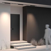 Накладной светильник Maytoni Points O-TR02-2-S-24WB3K цвет плафона/подвески черный, цвет арматуры черный-6