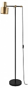 Торшер Moderli Artis V11270-1F цвет плафона/подвески Латунь, цвет арматуры Латунь, Черный
