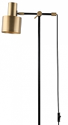 Торшер Moderli Artis V11270-1F цвет плафона/подвески Латунь, цвет арматуры Латунь, Черный-1