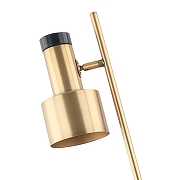 Торшер Moderli Goldy V11310-1F цвет плафона/подвески Золото, Латунь, Черный, цвет арматуры Латунь, Черный-1